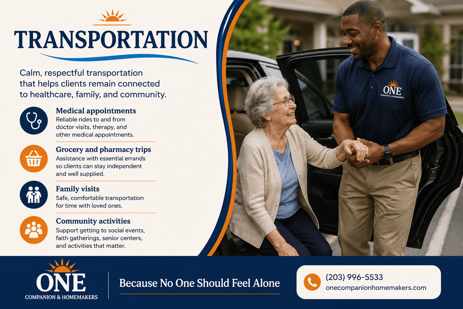 Senior transportation services in Connecticut