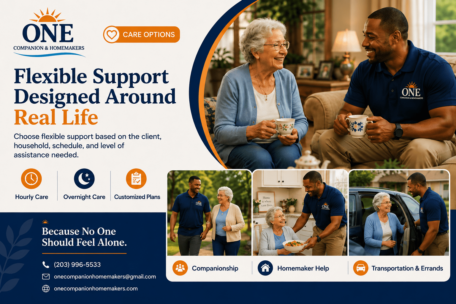 Flexible Support Designed Around Real Life