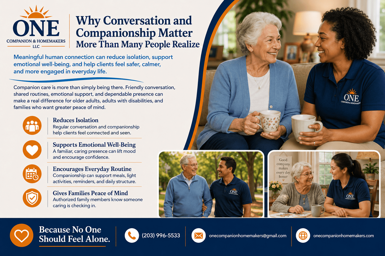 Why Conversation and Companionship Matter More Than Many People Realize